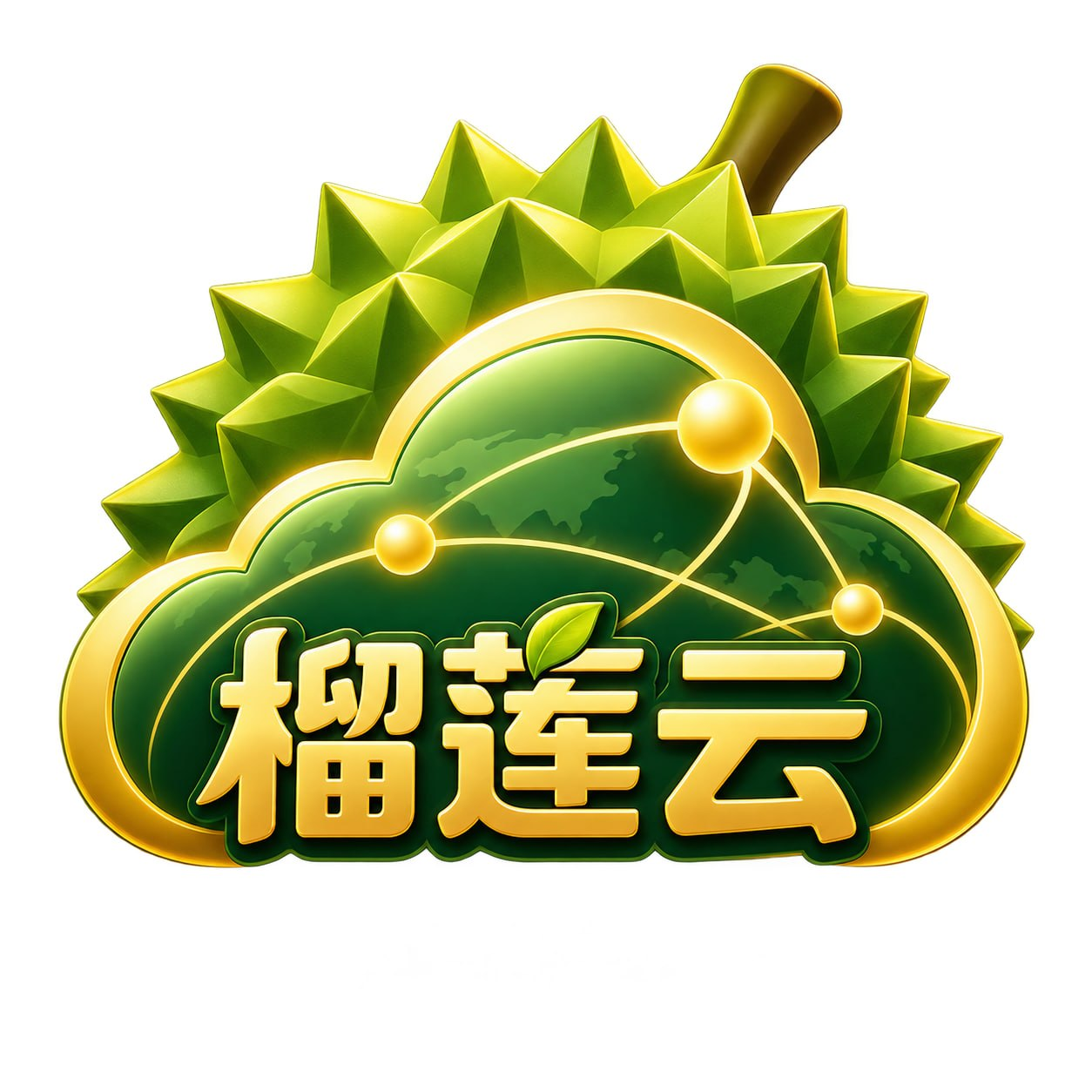 榴莲云 Logo